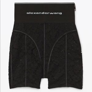 Alexander Wang Lace biker shorts